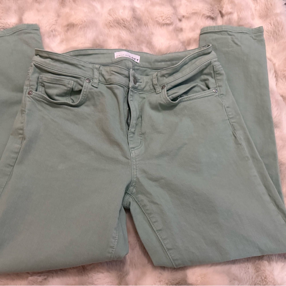Loft Mint Green Pants